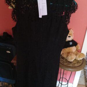 black nice dress or casual dress new